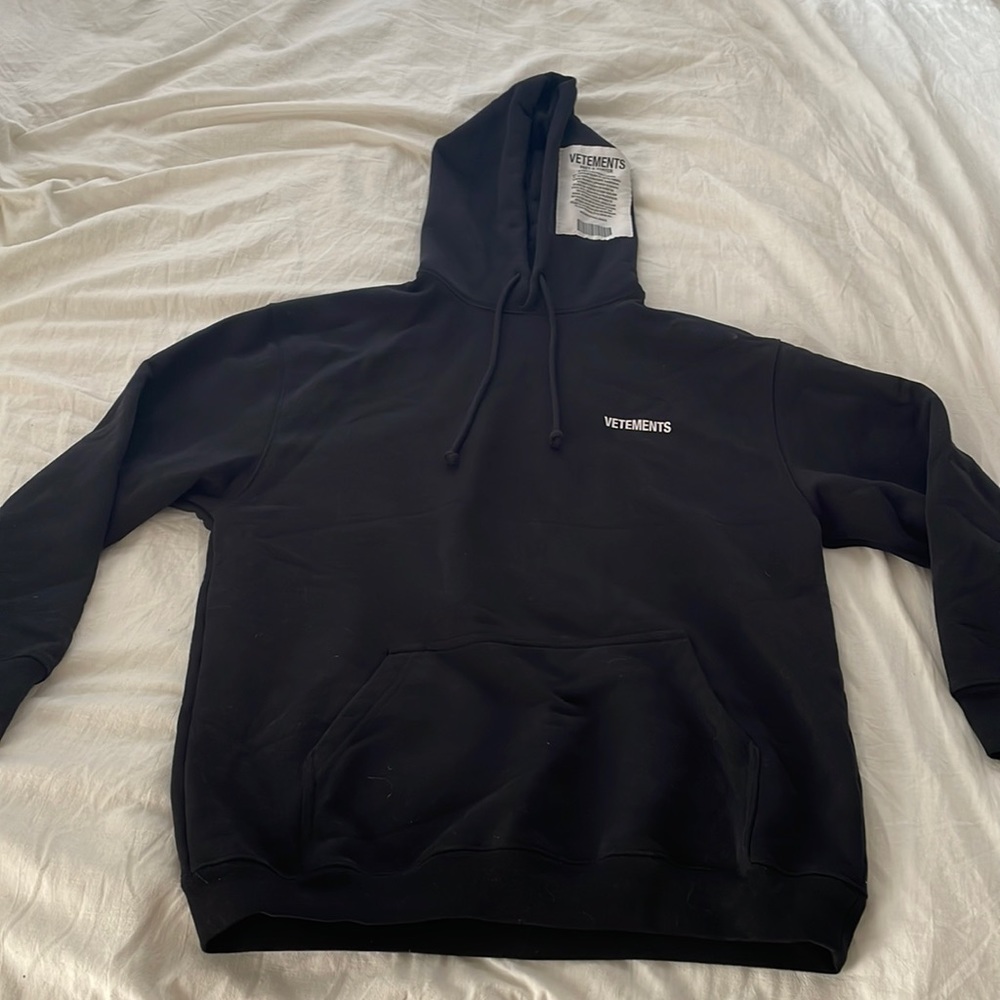 Vetements black hoody